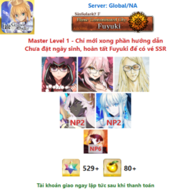 [#MOG402] [NA] [Starter] Osakabehime, Koyan Light, Tezcatlipoca, Arjuna (Alter) NP2, Morgan NP2