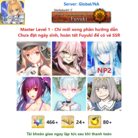 [#MOG474] [NA] [Starter] Castoria, Koyan Light, Morgan NP2, S.Skadi, Tiamat, Oberon