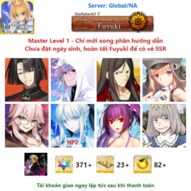 [#MOG483] [NA] [Starter] Taigong Wang, Merlin, Zhuge Liang, Castoria, Koyan Light, Morgan NP2, S.Skadi, Oberon