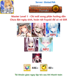 [#MOG501] [NA] [Starter] Castoria, Koyan Light, Morgan NP5, Uesugi Kenshin NP2, Tiamat NP2
