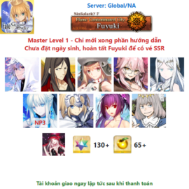 [#MOG503] [NA] [Starter] Merlin, Zhuge Liang, Castoria, Koyan Light, Galatea, Morgan NP3, Jeanne d'Arc, S.Skadi, Oberon