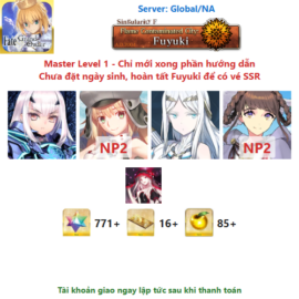[#MOG505] [NA] [Starter] Mélusine, Castoria NP2, Galatea, Pope Johanna NP2