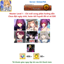 [#MON12] [NA] [Starter] Skadi, Castoria, S.Skadi, Bazett NP3, Monte Cristo NP2, Oberon
