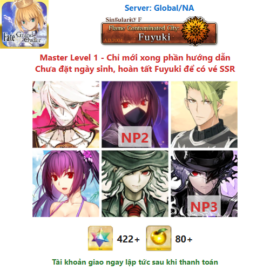 [#MON13] [NA] [Starter] Karna, Scáthach NP2, Achilles, S.Skadi, Edmond Dantès, Monte Cristo NP3