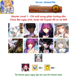[#MON15] [NA] [Starter] Orion, Arjuna, Skadi, Castoria, Xiang Yu, S.Skadi, Monte Cristo NP5, Oberon