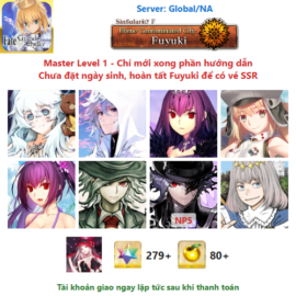 [#MON18] [NA] [Starter] Orion, Merlin, Skadi, Castoria, S.Skadi, Edmond Dantès, Monte Cristo NP5, Oberon