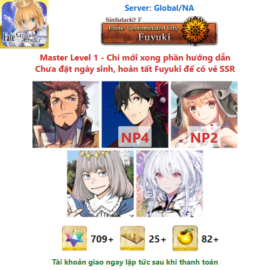 [#RYO11] [NA] [Starter] Napoleon, Sakamoto Ryouma (Lancer) NP4, Castoria NP2, Oberon, Lady Avalon