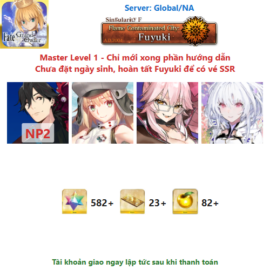 [#RYO12] [NA] [Starter] Sakamoto Ryouma (Lancer) NP2, Castoria, Koyan Light, Lady Avalon