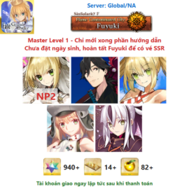 [#RYO9] [NA] [Starter] Nero Claudius (Bride) NP2, Sakamoto Ryouma (Lancer), Nero Claudius (Caster), Castoria, Uesugi Kenshin