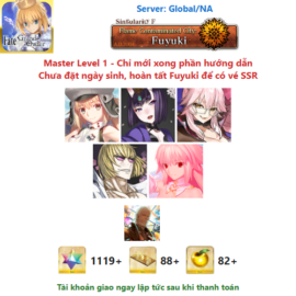 [#SAK16] [NA] [Starter] Castoria, Shuten-Douji, Koyan Light, Sakata Kintoki, Arcueid