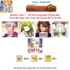 [#SSR11] [NA] [Starter] Ptolemaîos, Enkidu, Kotomine Kirei NP5, Jinako Carigiri