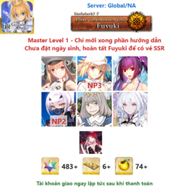 [#SSR4] [NA] [Starter] Castoria, Summar Castoria NP3, S.Skadi, Mélusine NP2, Oberon, Lady Avalon