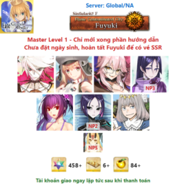 [#SSR570] [NA] [Starter] Karna, Castoria, Koyan Light, Minamoto-no-Raikou NP3, S.Skadi, Raikou/Ushi Gozen NP2, Oberon