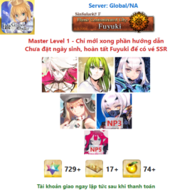 [#SSR7] [NA] [Starter] Karna, Enkidu, Mélusine (Lancer), Castoria, Mélusine (Ruler) NP3