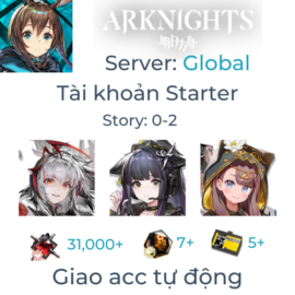 [#1576] [Global] [Starter] Arknights 7 - Wis'adel & Jessica the Liberated & Pepe