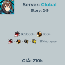 Arknights Global 2 - Starter 310+ lượt quay