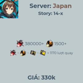 Arknights Japan 2 - Endgame 1170+ lượt quay