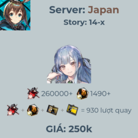 Arknights Japan 4 - Sakiko Togawa và 930 lượt quay