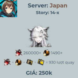 Arknights Japan 5 - Lappland Alter và 930 lượt quay