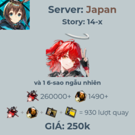 Arknights Japan 7 - Exu Alter, 1 6-sao ngẫu nhiên và 930 lượt quay