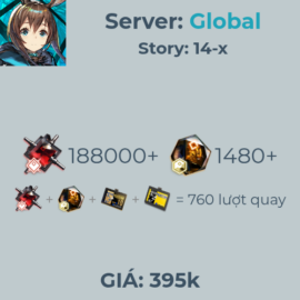 Arknights Global 0 - Endgame 760+ lượt quay