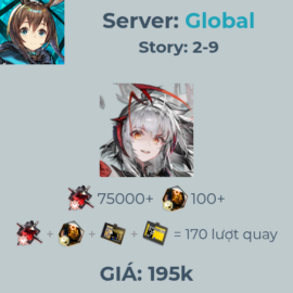 Arknights Global 51 - Wis'adel và 170 lượt quay