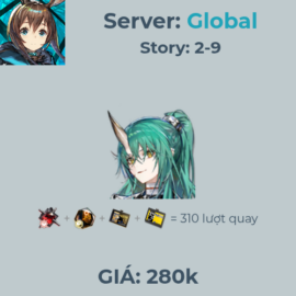 Arknights Global 55 - Hoshiguma the Breacher và 310 lượt quay