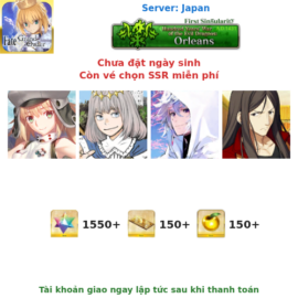 [#756] [JP] [Starter] Castoria, Oberon, Merlin, Zhuge Liang