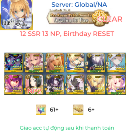 [#1418] [NA] [Endgame] 12 SSR 13 NP, Birthday Reset